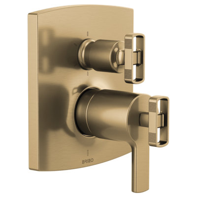 Kintsu® TempAssure® Thermostatic Valve with Integrated 6-Function Diverter Trim