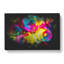 Multi-Coloured Rainbow Roses - Wrapped Canvas Painting-56648040