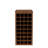 Brown Walnut Color Modular 32  Wine Bar Cabinet-1109951020
