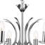 Ackermann 8 - Light Candle Style Chandelier