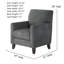 Fauteuil en polyester de 30 po de large Aravis-306521730