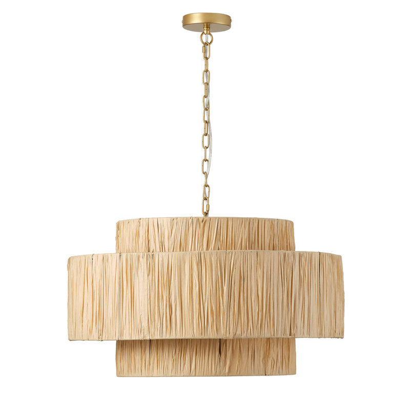 Luminaire suspendu en fer 4 lumières