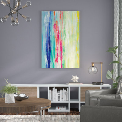 California Surf Bright Crop by Silvia Vassileva - No Frame Painting on Canvas