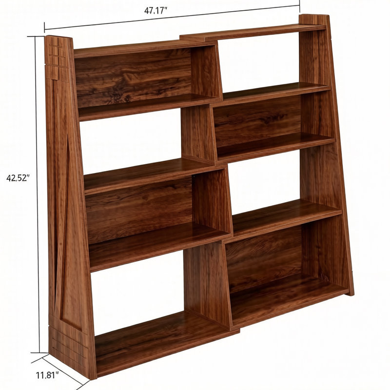 Foldable bookshelf