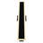 Amarone  40" Long Integrated LED Black Outdoor Wall Light for Garage, Siding, Entryway – Modern Linear Exterior Sconce-1737326245