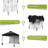 10' X 10‘ Pop Up Canopy With Sidewalls For Outdoor, Waterproof Portable Canopy With One Push Setup-109519365