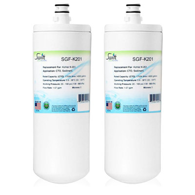 Swift Green Filters SGF-k201 Compatible Commercial Water Filter for k201, Made in USA-2 Pack