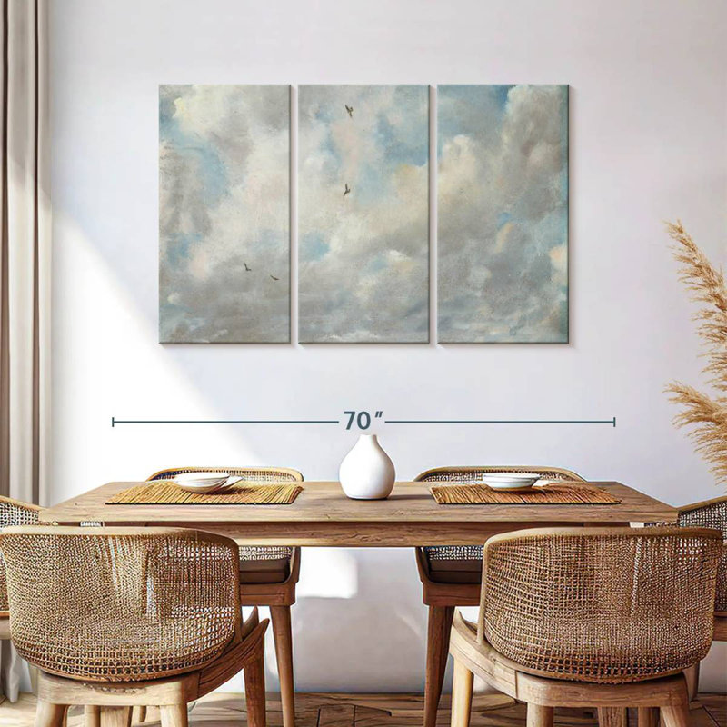 Alvord Cloud Study 1821, 36" H x 57" W