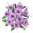 Artificial Lisianthus Bush-701203110
