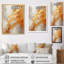 Or blanc, champagne, lever de soleil, spirales I - abstrait, spirales abstraites, art mural-1713613009-1713613020