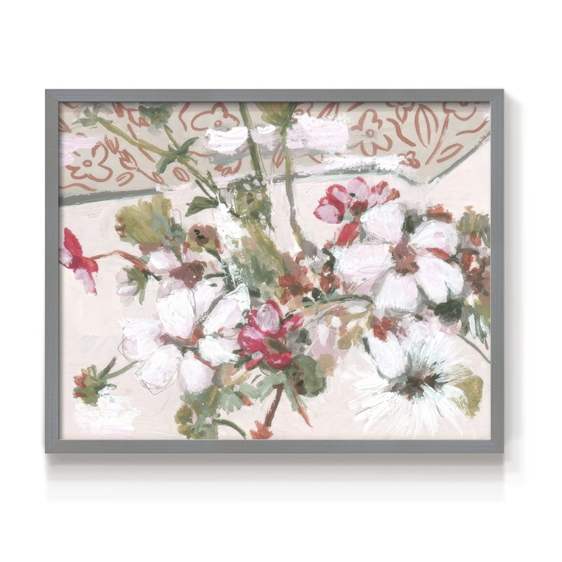 «Blooming Sweetness II», reproduction encadrée, Gris, H 16 po x l 20 po