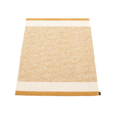 Tapis EDIT ocre / vanille / beige métallique 2 x 2,75 pi