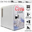 Mini-frigo Coors Light 4,2 L, glacière portable 6 canettes, gris