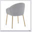 Ensemble de 2 chaises de salle à manger élégantes et modernes, confortables et durables pour tout décor