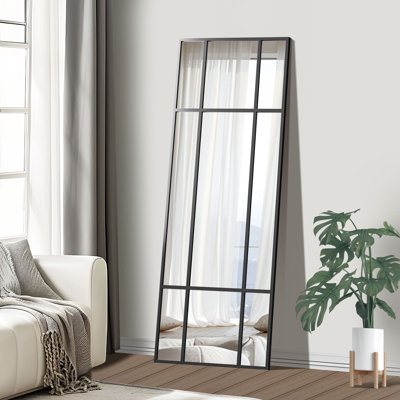 Matherly Modern Rectangle Metal Golden Framed Wall-Mounted Vanity Mirror Bathroom Vanity Mirror for Bedroom Entryway, Living/Dressing Room