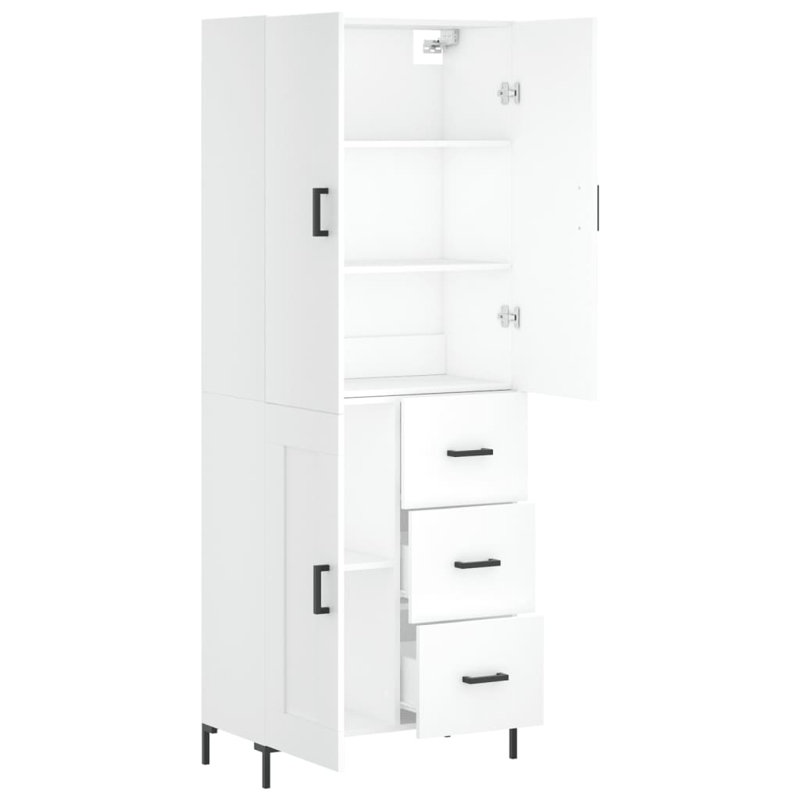 69.5cm Sideboard, White