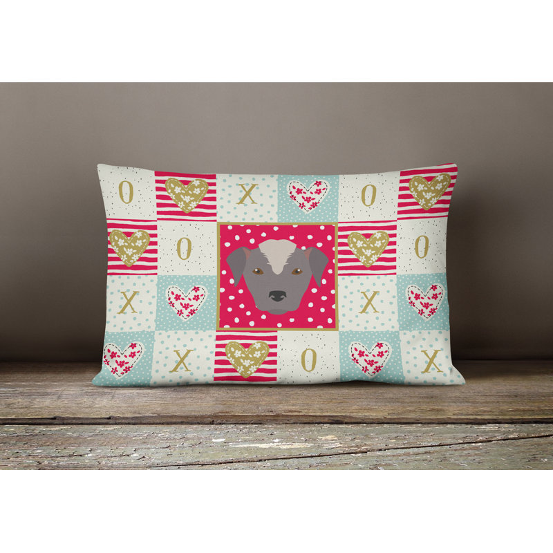 Patchwork Outdoor Throw Pillow