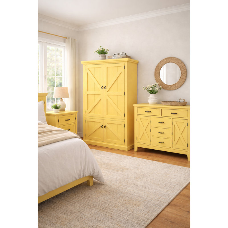 Armoire Kellogg, Jaune