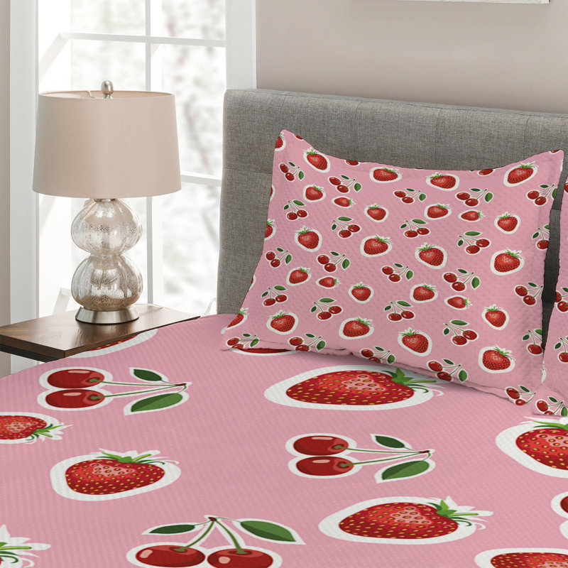 Coverlet, King Bedspread + 2 Shams