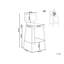 Vinehill Upholstered Counter Stool with Metal Frame