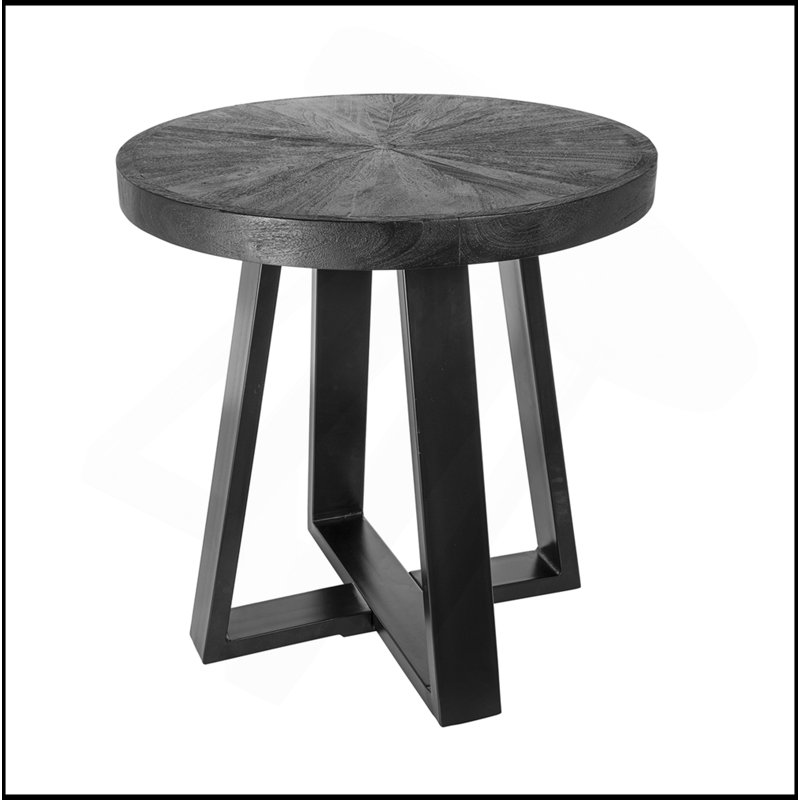 D23.5X24.5" Coffee Table, Black