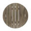 Table d'appoint d'extérieur en bois 16 po avec finition grise et fabrication robuste-1420474463