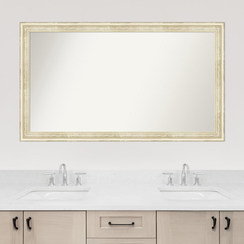 Miroir mural pour salle de bain Country, Rectangle, H 29,5 po x l 50,5 po