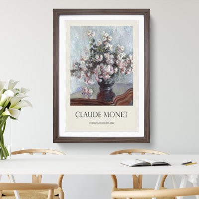Chrysanthemums by Claude Monet - Picture Frame Art Prints