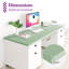 Dessus de table universel, dessus de table en mélamine une pièce, comptoir pour la maison et le bureau Kaboon Universal-123139844-123139824