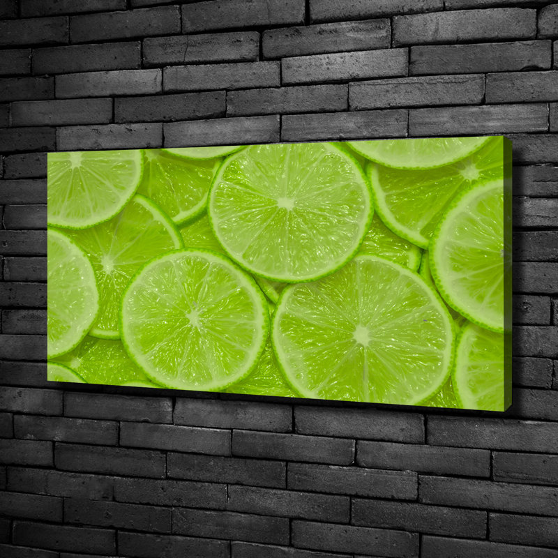 Limes - No Frame Print on Glass, Canvas, 50cm H x 100cm W x 2cm D