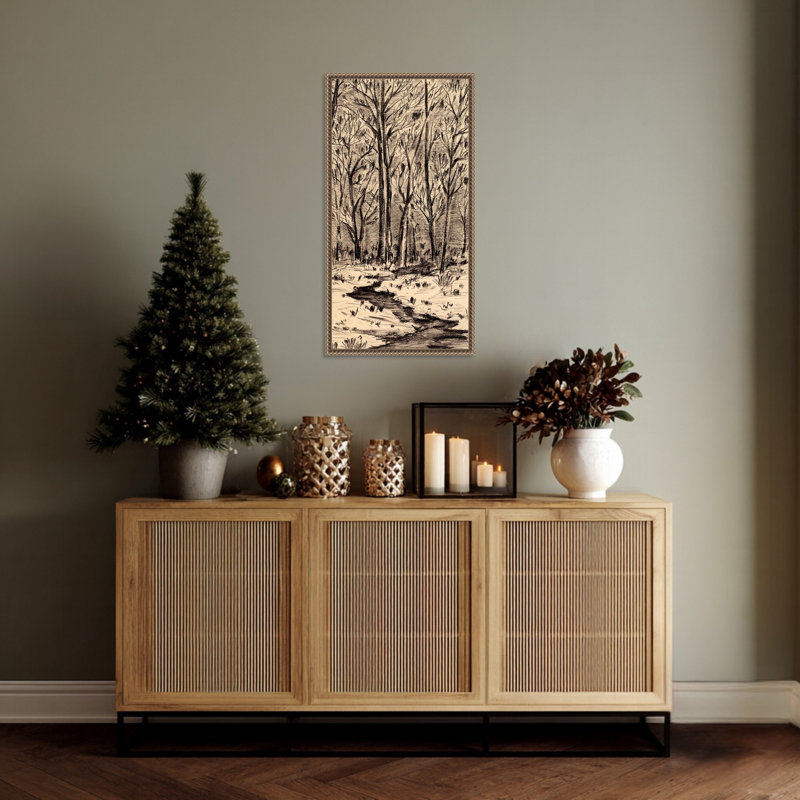 «First Sunlight I» par Melissa Wang, reproduction d'art sur toile encadrée