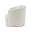 Causeuse en chenille beige avec 2 coussins-525632510