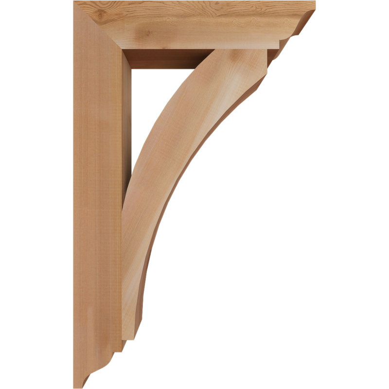 Support traditionnel Thorton, H 32 po x l 3,5 po x P 20 po, Cèdre rouge