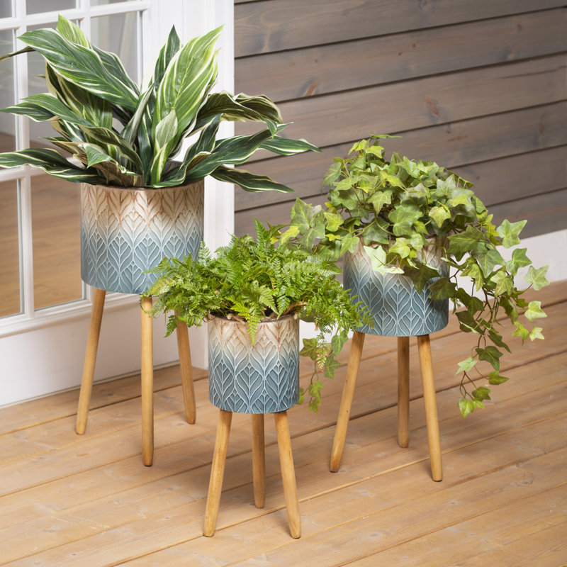 Ensemble de pots à fleurs 3 pièces