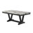 Panda Oceanic Black Dining Table And (4) Grey Dining Chairs