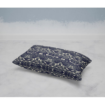 Petal Pathways  Rectangular Throw Pillow