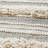 Woven Texture Stripe Bath Rug Grey 22X58"