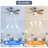 Rita 42" 5-Blade Modern Dark BlueThree-Color Dimmable Ceiling Fan Light with Remote Control