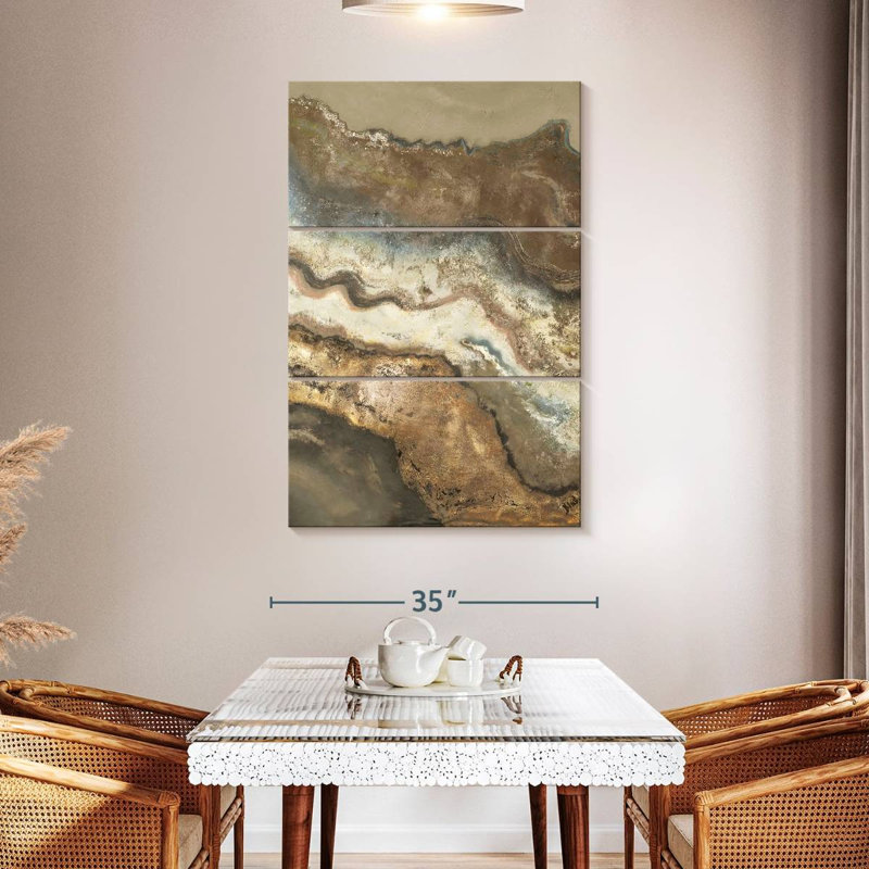 Avery Lava Flow Panel I, 50" H x 32" W