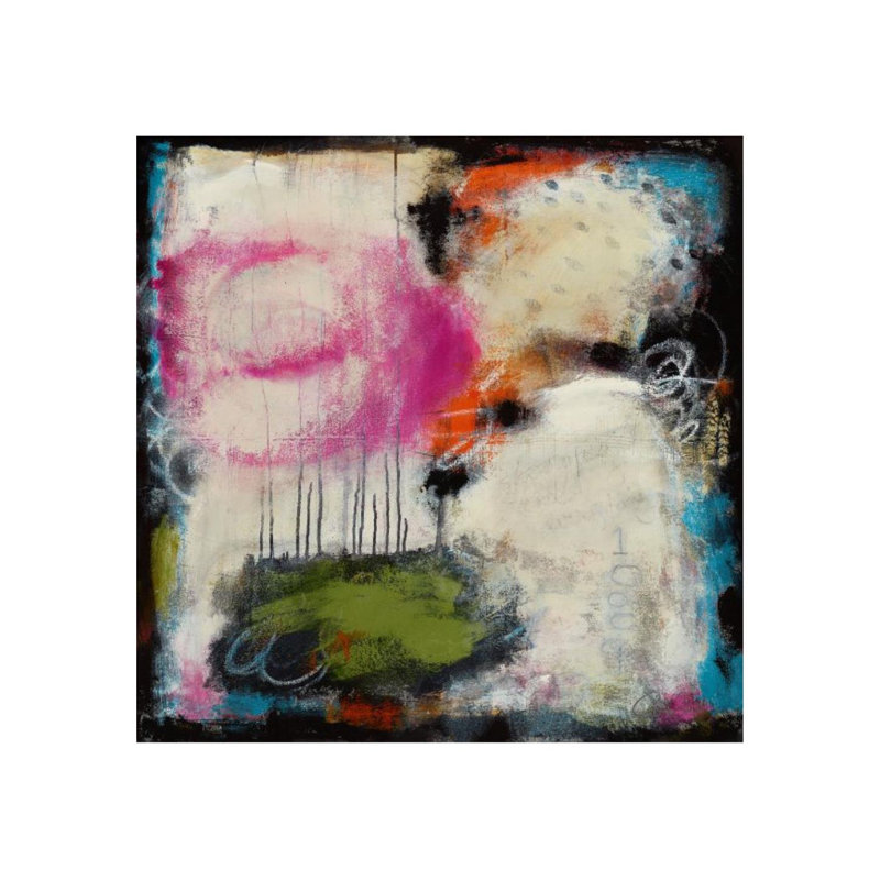 Urban Jungle I Print by Ann Golumbuk, Image Brush Gel, 24" H x 24" W x 1.5" D