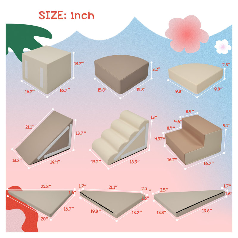 Ensemble de jeu 9 pièces pour enfants