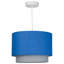 18cm H Cotton Drum Pendant Shade ( Uno )-2106703440