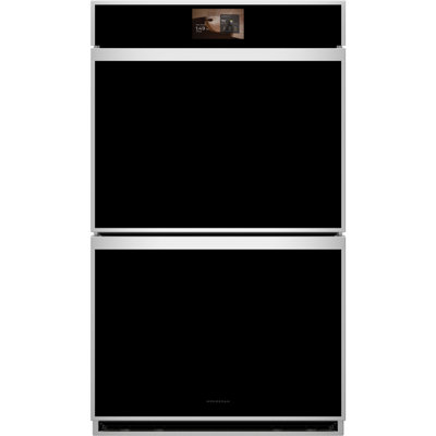 30" Minimalist Double Wall Oven with In-Oven Camera