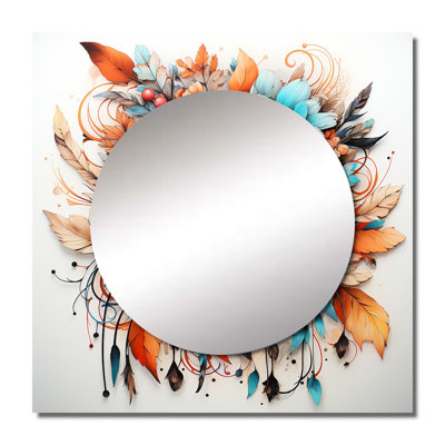 Ishia - Dream Catcher Large Square Mirror For Wall Art Decor