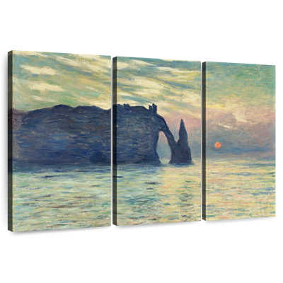 Gillard The Cliff Etretat Sunset