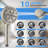 8" Shower Head, High Pressure Rainfall Handheld Shower Combo, Extension Arm,10-Spray Handheld Showerhead,71" Long Hose, 3-Way Diverter-119691184