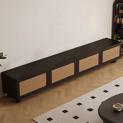 Meuble télé en bois manufacturé rétro