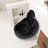 Single Flush 1.28 Egg Shape Glossy Black Toilet, Multiple Glazed Surface, Easy - To Clean Design, Quick Release Seat, 18.47 In Width, 29.1 Package Depth Seamless Design For Cleaning, 25.12 Height,-121633608