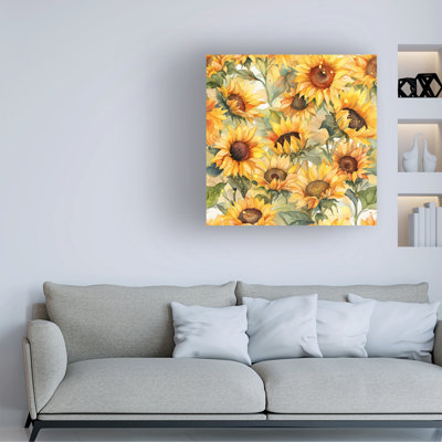 Art sur toile «Bachelor Tina Lavoie Sunflower Love II»