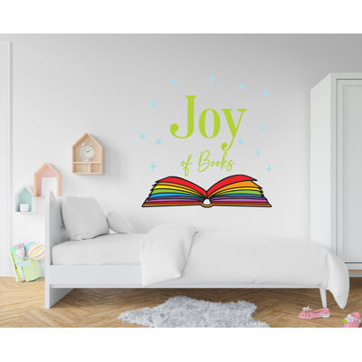 Library Vinyl Wall Art Decals, Book Shelves Decor, Library Wall Decal